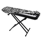 Graffiti Surfing Pattern Print Piano Keyboard Cover