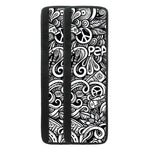 Graffiti Surfing Pattern Print Refrigerator Handle Covers