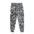 Graffiti Surfing Pattern Print Sweatpants