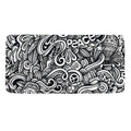 Graffiti Surfing Pattern Print Towel