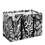 Graffiti Surfing Pattern Print Utility Tote Bag