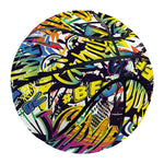 Graffiti Text Pattern Print Basketball