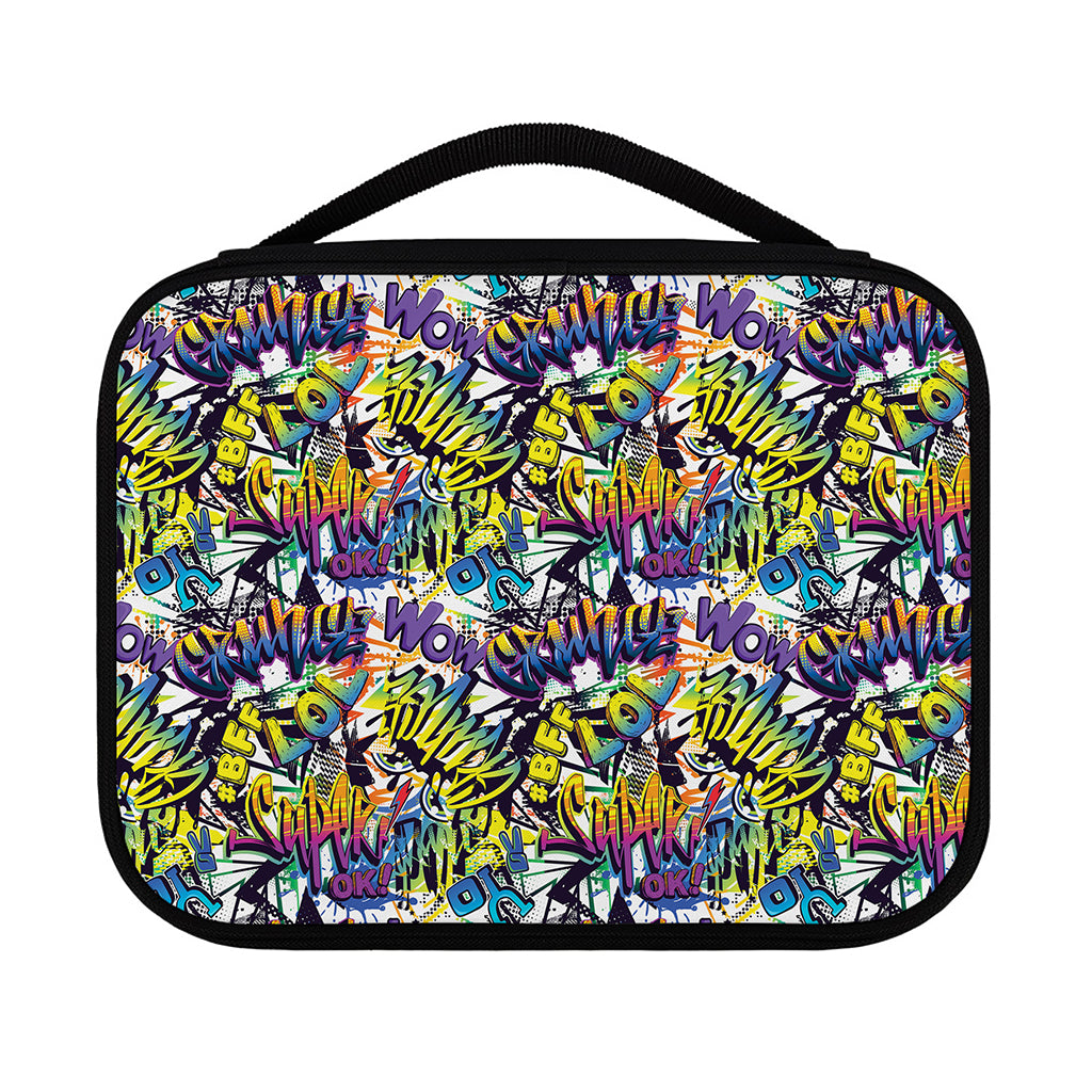 Graffiti Text Pattern Print Classic Bible Case
