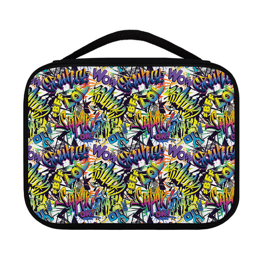 Graffiti Text Pattern Print Classic Bible Case