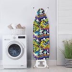 Graffiti Text Pattern Print Ironing Board Cover