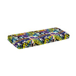 Graffiti Text Pattern Print Piano Keyboard Cover