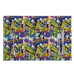 Graffiti Text Pattern Print Placemat