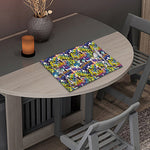 Graffiti Text Pattern Print Placemat
