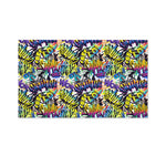 Graffiti Text Pattern Print Polyester Flag