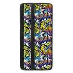 Graffiti Text Pattern Print Refrigerator Handle Covers