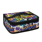 Graffiti Text Pattern Print Small Lunch Bag