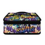 Graffiti Text Pattern Print Small Lunch Bag