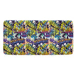 Graffiti Text Pattern Print Towel