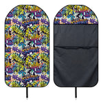 Graffiti Text Pattern Print Waterproof Car Seat Cover