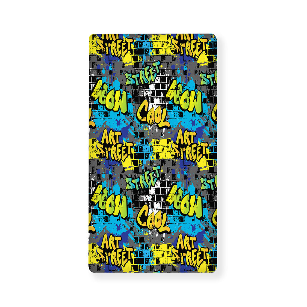 Graffiti Wall Print Baby Crib Sheet
