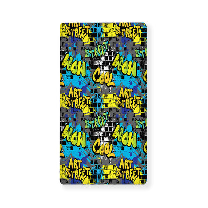 Graffiti Wall Print Baby Crib Sheet