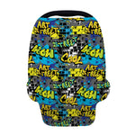 Graffiti Wall Print Baby Seat Cover