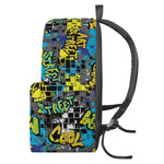 Graffiti Wall Print Backpack