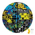 Graffiti Wall Print Basketball