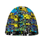 Graffiti Wall Print Beanie