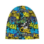 Graffiti Wall Print Beanie