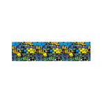Graffiti Wall Print Bed Runner