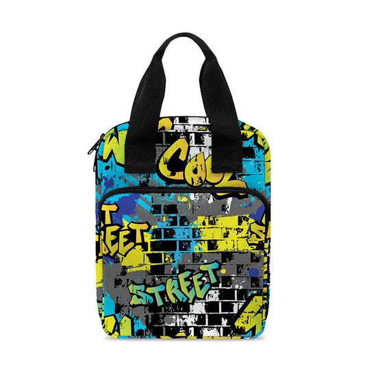 Graffiti Wall Print Bible Tote Bag