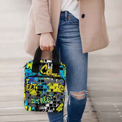 Graffiti Wall Print Bible Tote Bag