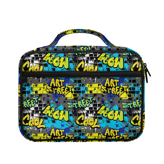 Graffiti Wall Print Briefcase Bible Bag