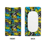Graffiti Wall Print Changing Pad Cover
