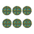 Graffiti Wall Print Coaster Set