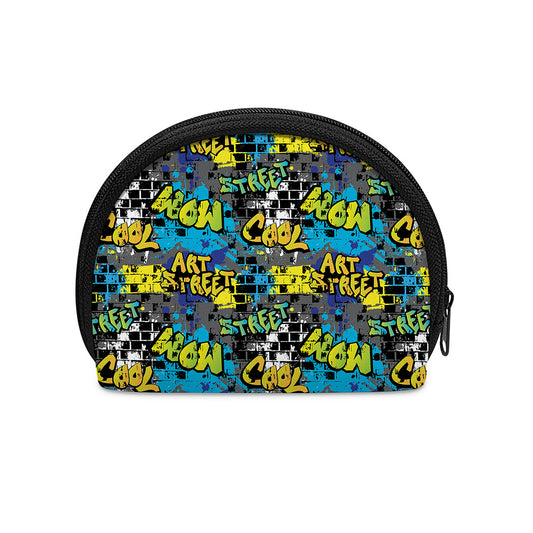 Graffiti Wall Print Coin Purse