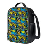 Graffiti Wall Print Crossbody Lunch Bag