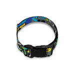 Graffiti Wall Print Dog Collar