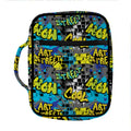 Graffiti Wall Print Front Pocket Bible Bag
