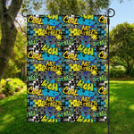 Graffiti Wall Print Garden Flag