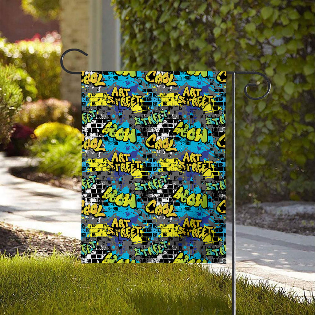 Graffiti Wall Print House Flag