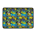 Graffiti Wall Print Kitchen Mat