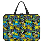 Graffiti Wall Print Laptop Sleeve With Handle