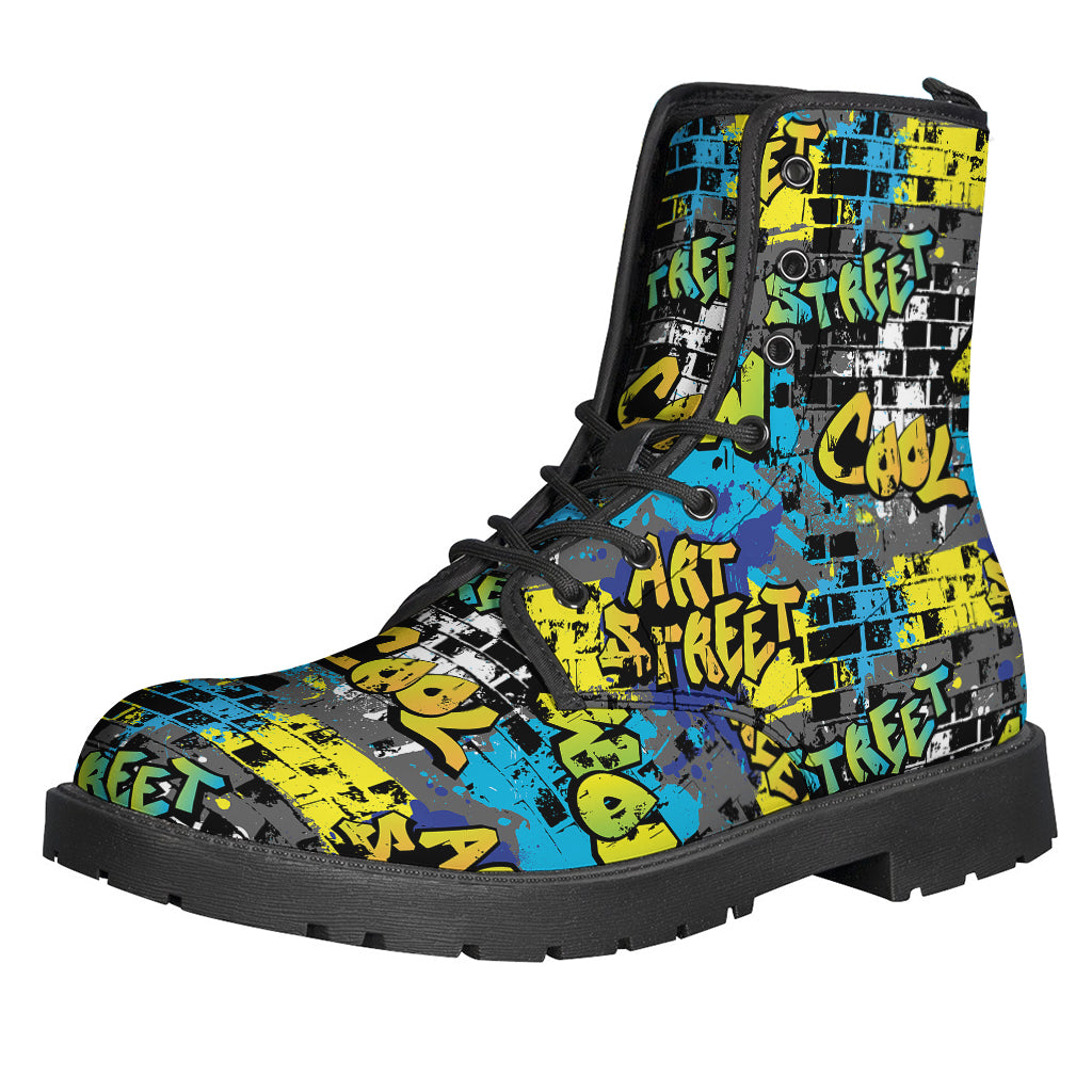 Graffiti Wall Print Backpack