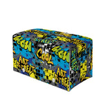 Graffiti Wall Print Leather Tissue Box Cover
