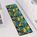 Graffiti Wall Print Long Kitchen Mat