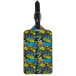 Graffiti Wall Print Luggage Tag