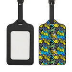 Graffiti Wall Print Luggage Tag