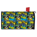 Graffiti Wall Print Mailbox Cover