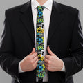 Graffiti Wall Print Necktie