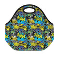 Graffiti Wall Print Neoprene Lunch Bag