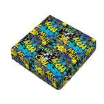 Graffiti Wall Print Outdoor Seat Cushion Cover