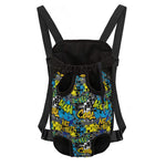 Graffiti Wall Print Pet Carrier Backpack