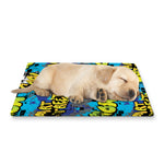 Graffiti Wall Print Pet Cooling Mat Cover